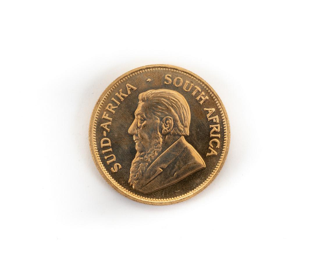 SOUTH AFRICAN KRUGERRAND 1980 (1 of 2)