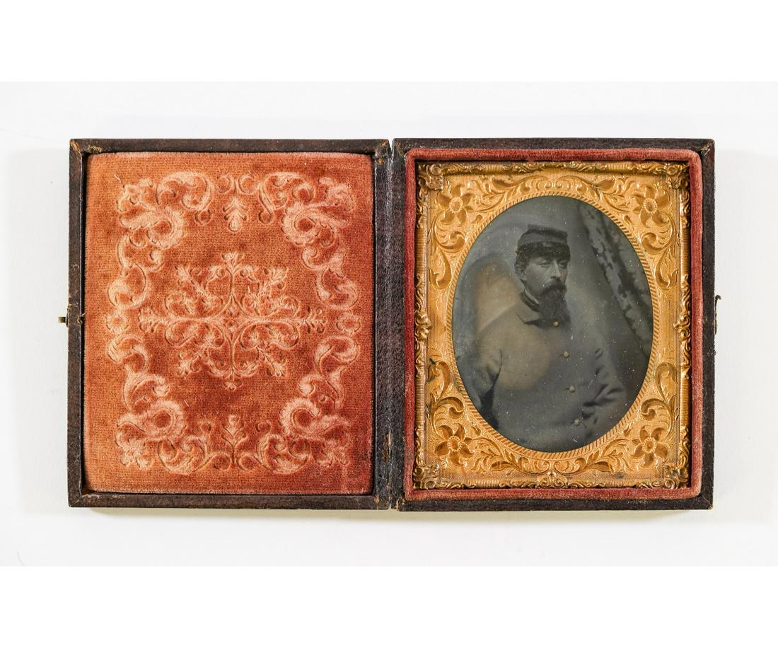 CIVIL WAR CONFEDERATE SOLDIER TINTYPE (1 of 4)