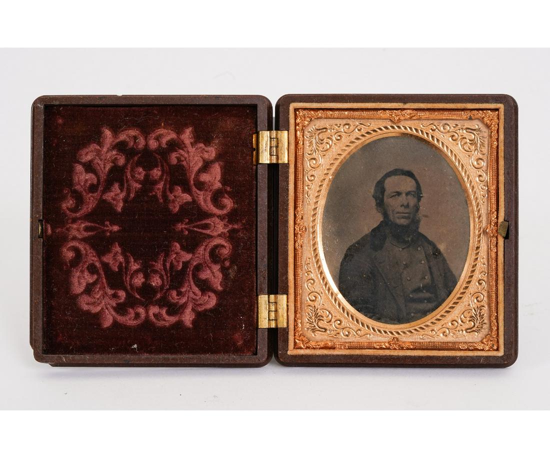 CONFEDERATE SOLDIER TINTYPE (1 of 4)