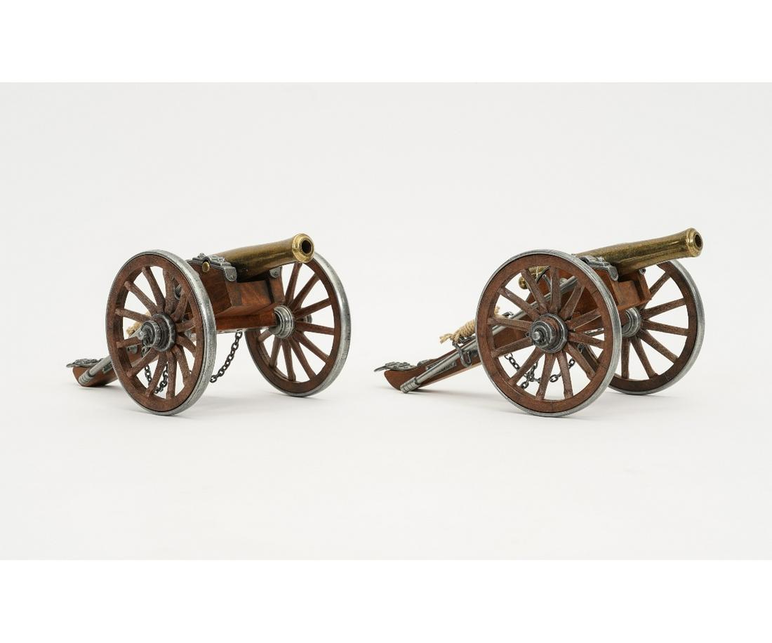 PAIR OF 1861 DAHLGREN MODEL CANNONS (1 of 7)