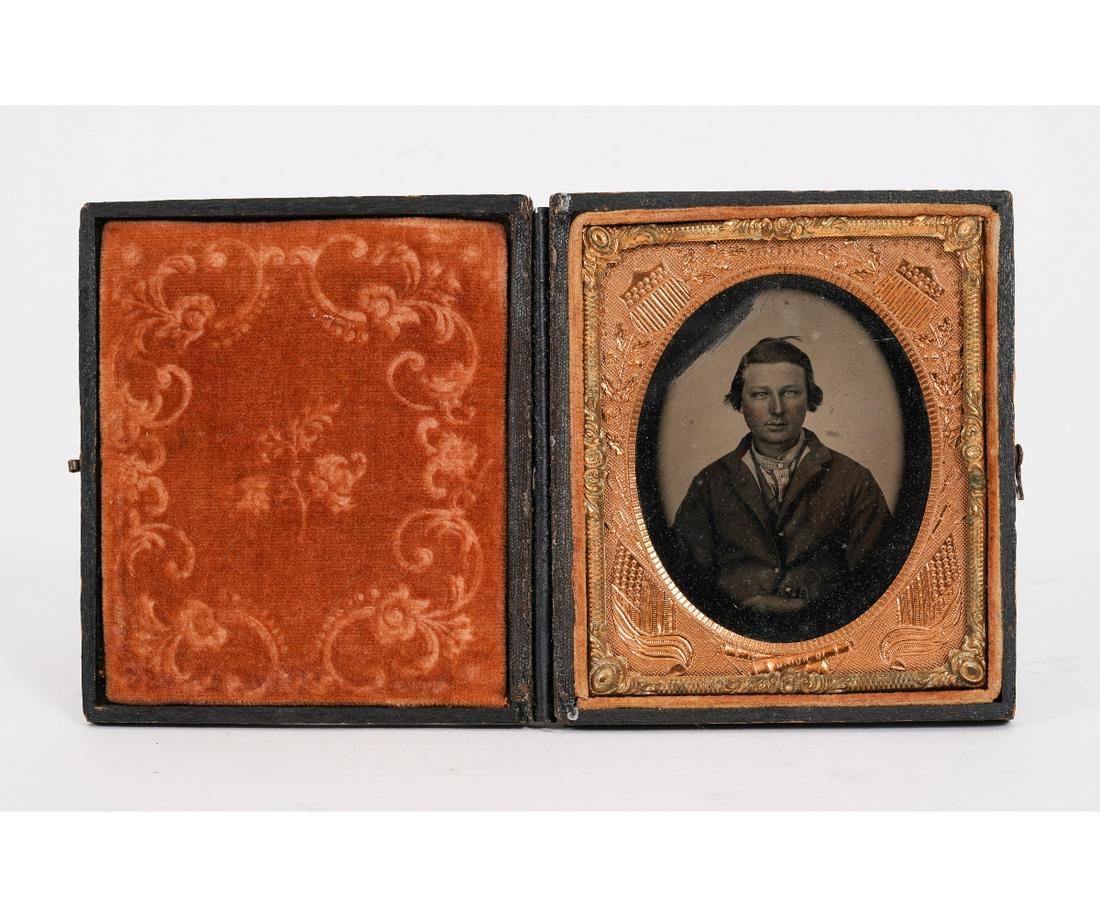 CONFEDERATE SOLDIER TINTYPE (1 of 4)