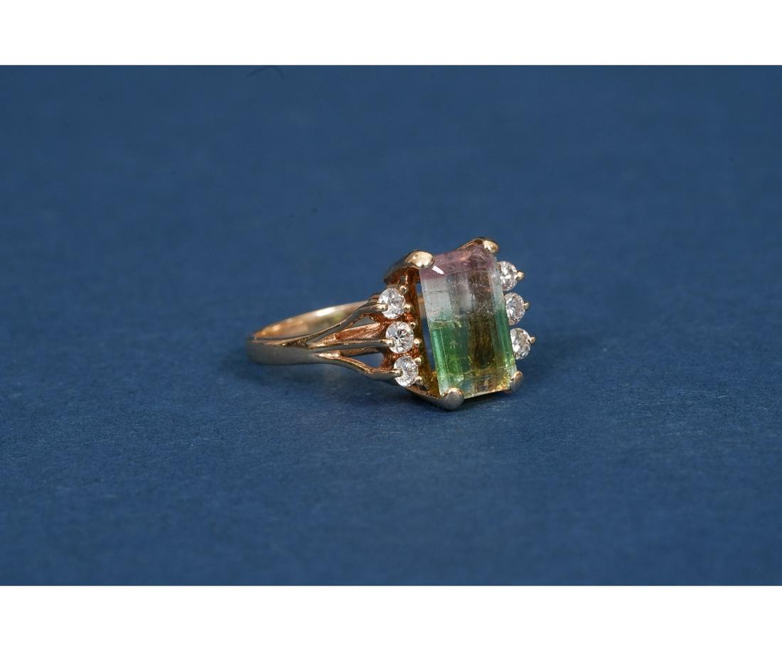 LADIES TOURMALINE 14K RING (1 of 7)