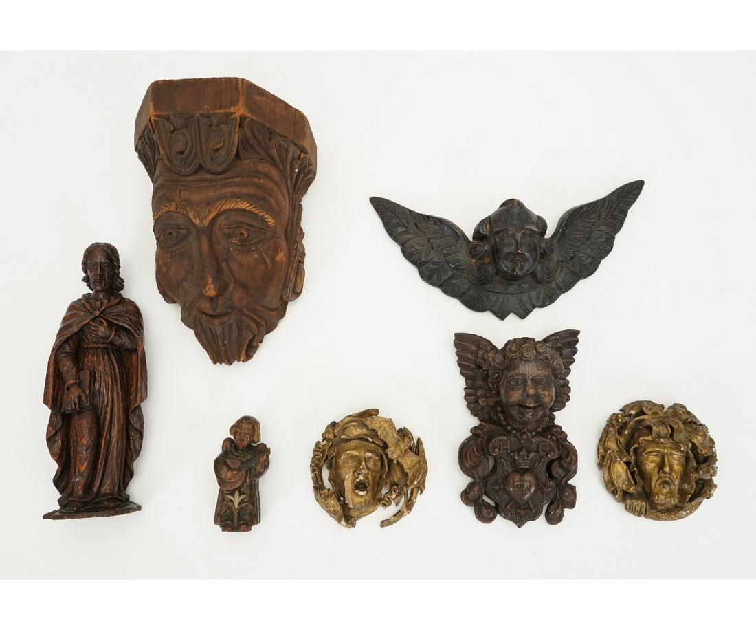 ENGLISH CARVED CORBEL (1 of 8)