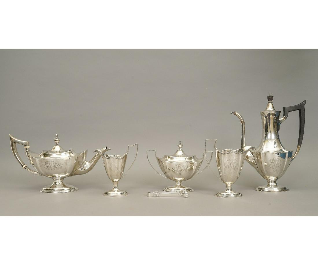 STERLING SILVER TEA SERVICE (1 of 14)