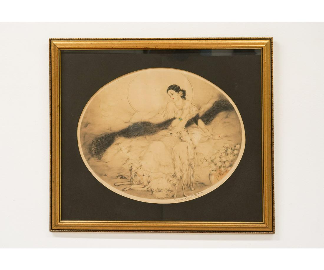 LOUIS ICART ETCHING (1 of 5)