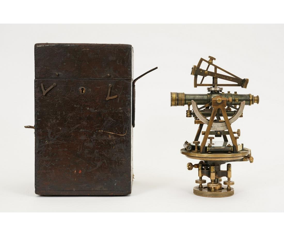 BRASS SURVEYORS TRANSIT (1 of 15)