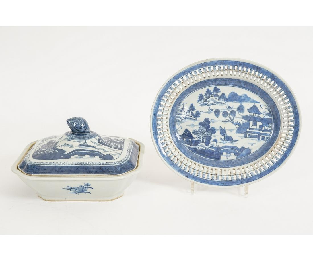 TWO CHINESE CANTON DISHES (1 of 3)