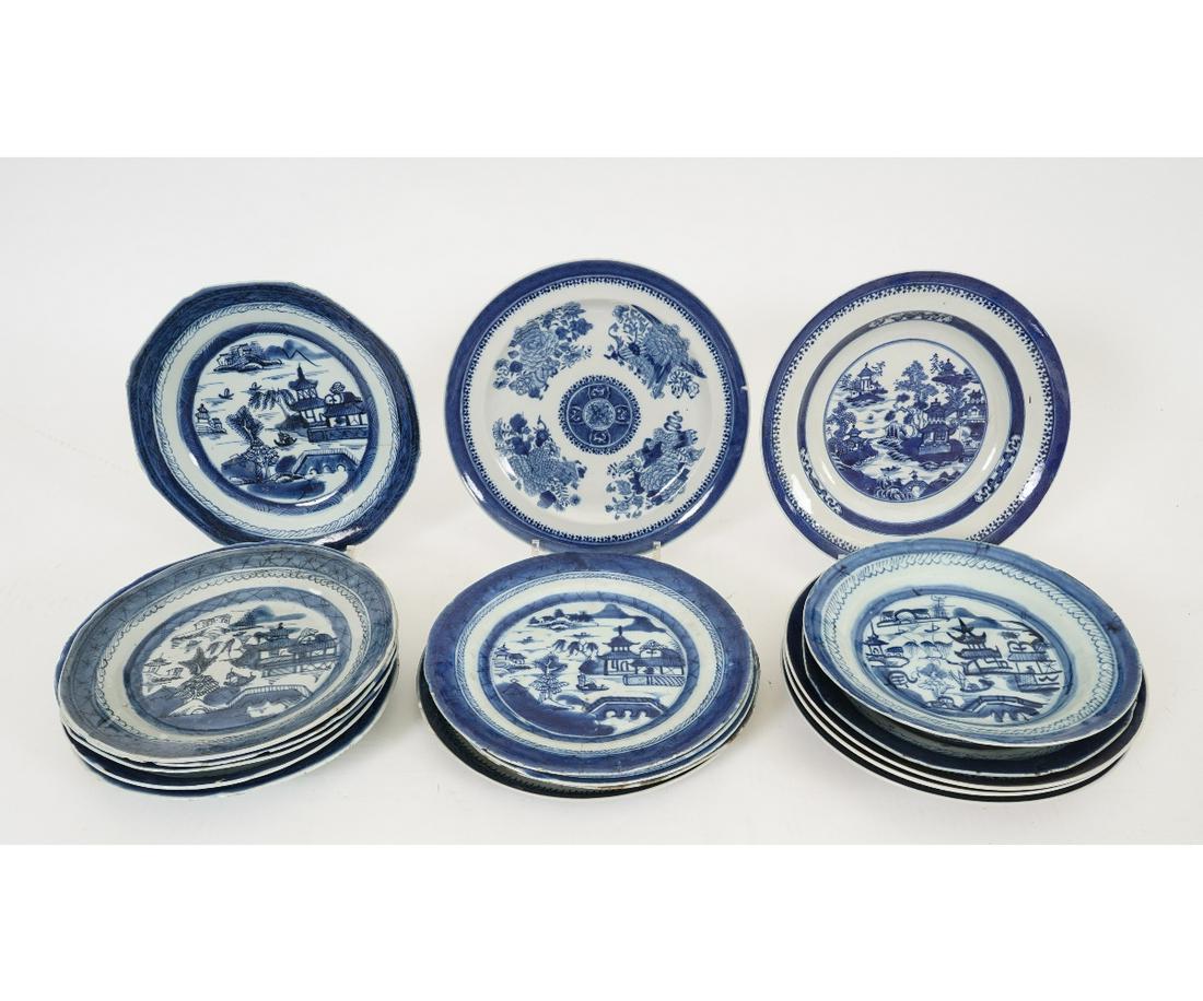 CHINESE CANTON PORCELAIN TABLEWARE (1 of 11)
