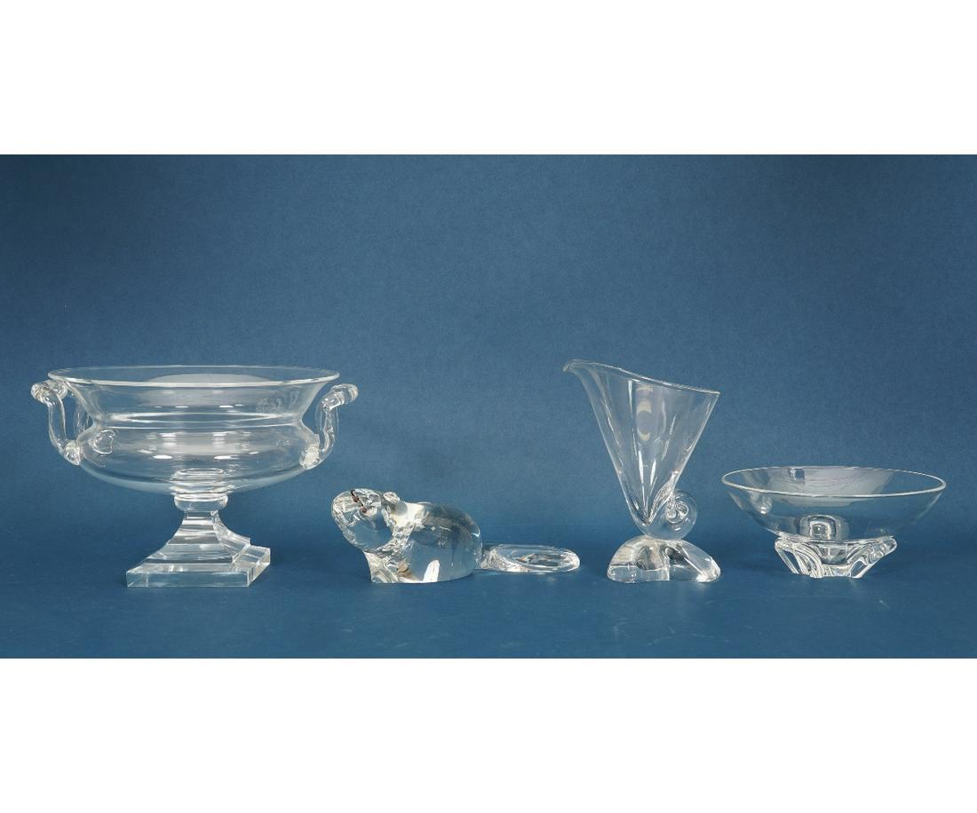 FIVE PIECES STEUBEN GLASS (1 of 6)