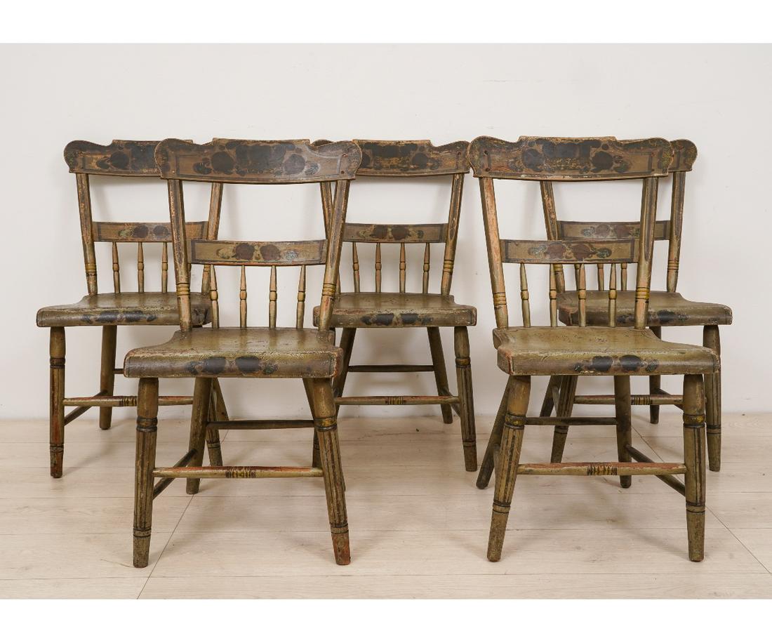 PENNSYLVANIA SPINDLE BACK CHAIRS (1 of 6)