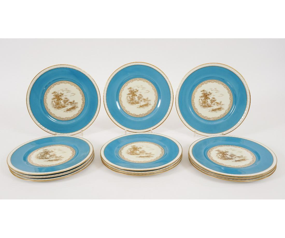 CHARLES AHRENFELDT LIMOGES PLATES (1 of 5)