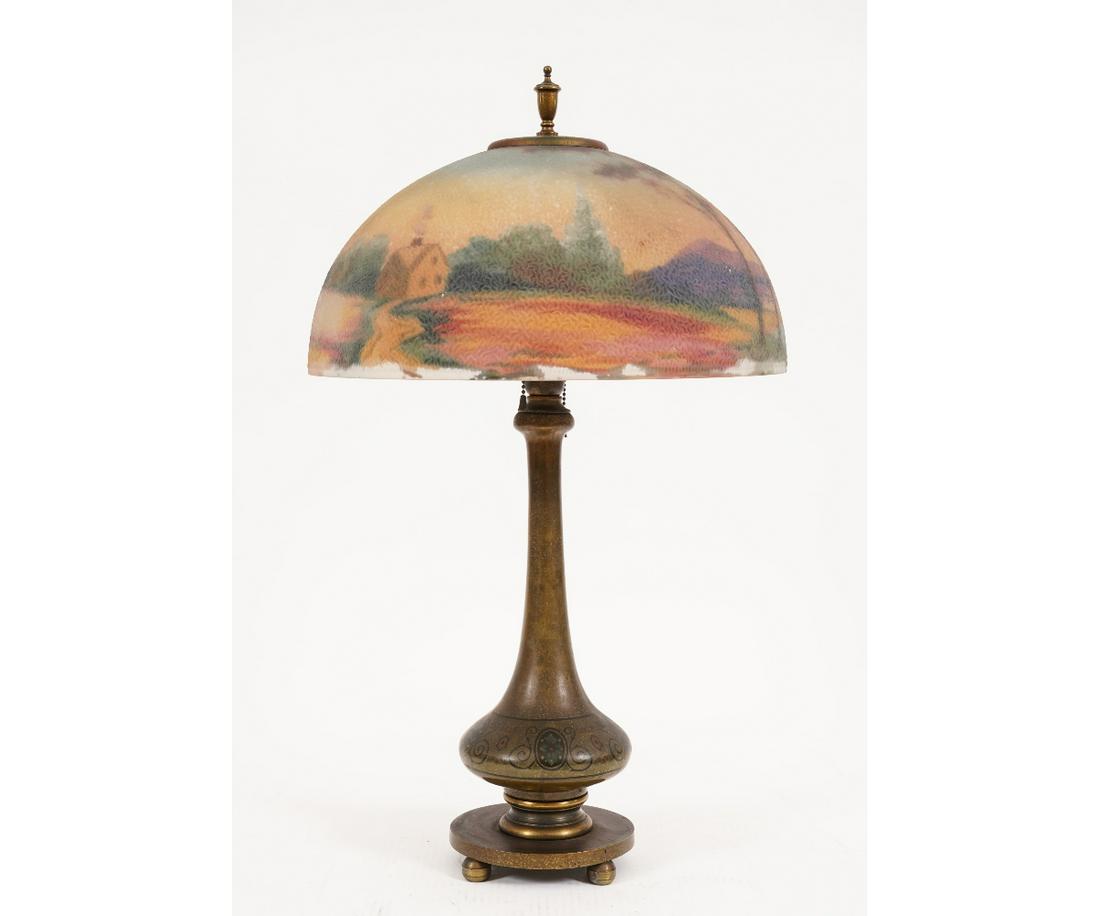 BRADLEY & HUBBARD LAMP (1 of 9)