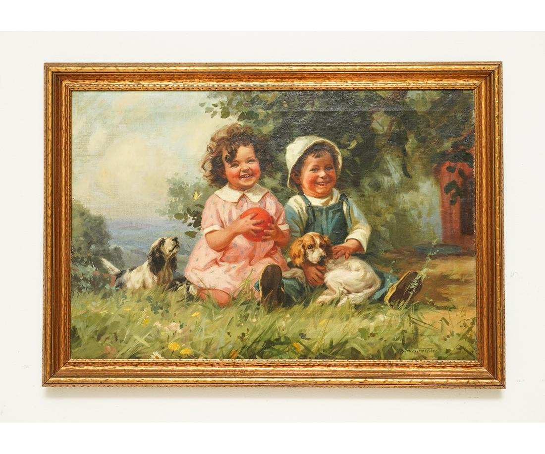 J. HINTERMEISTER OIL ON CANVAS (1 of 6)