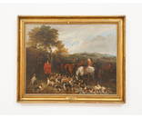 RICHARD BARRETT DAVIS OIL ON CANVAS