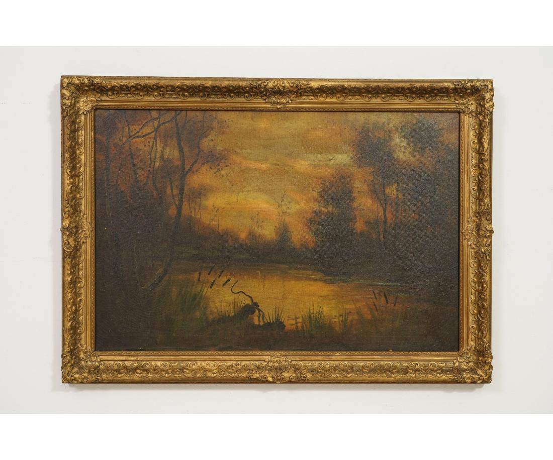 OIL ON CANVAS LANDSCAPE (1 of 5)