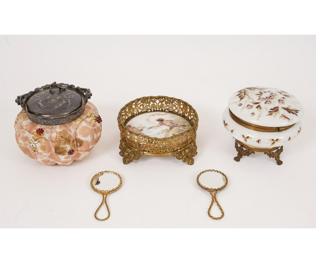 WAVECREST POWDER JAR etc. (1 of 14)