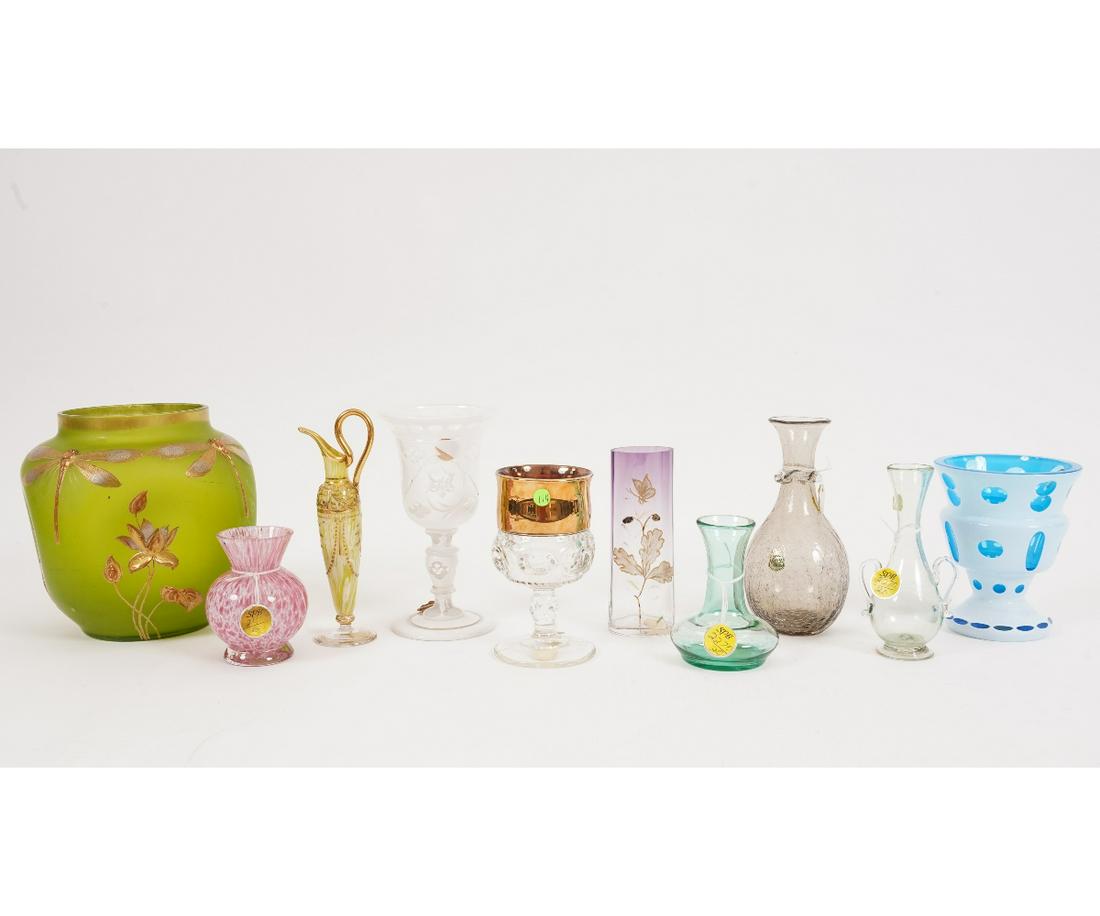 ART NOUVEAU GLASS JAR (1 of 6)