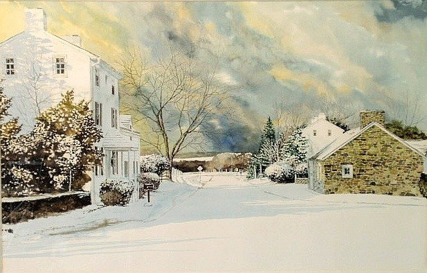 Sculthorpe, Peter [American, 1948-] rare watercol - 2
