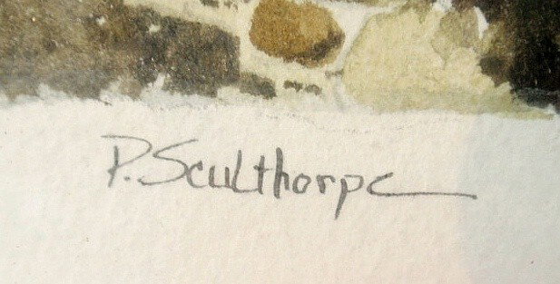 Sculthorpe, Peter [American, 1948-] rare watercol - 3