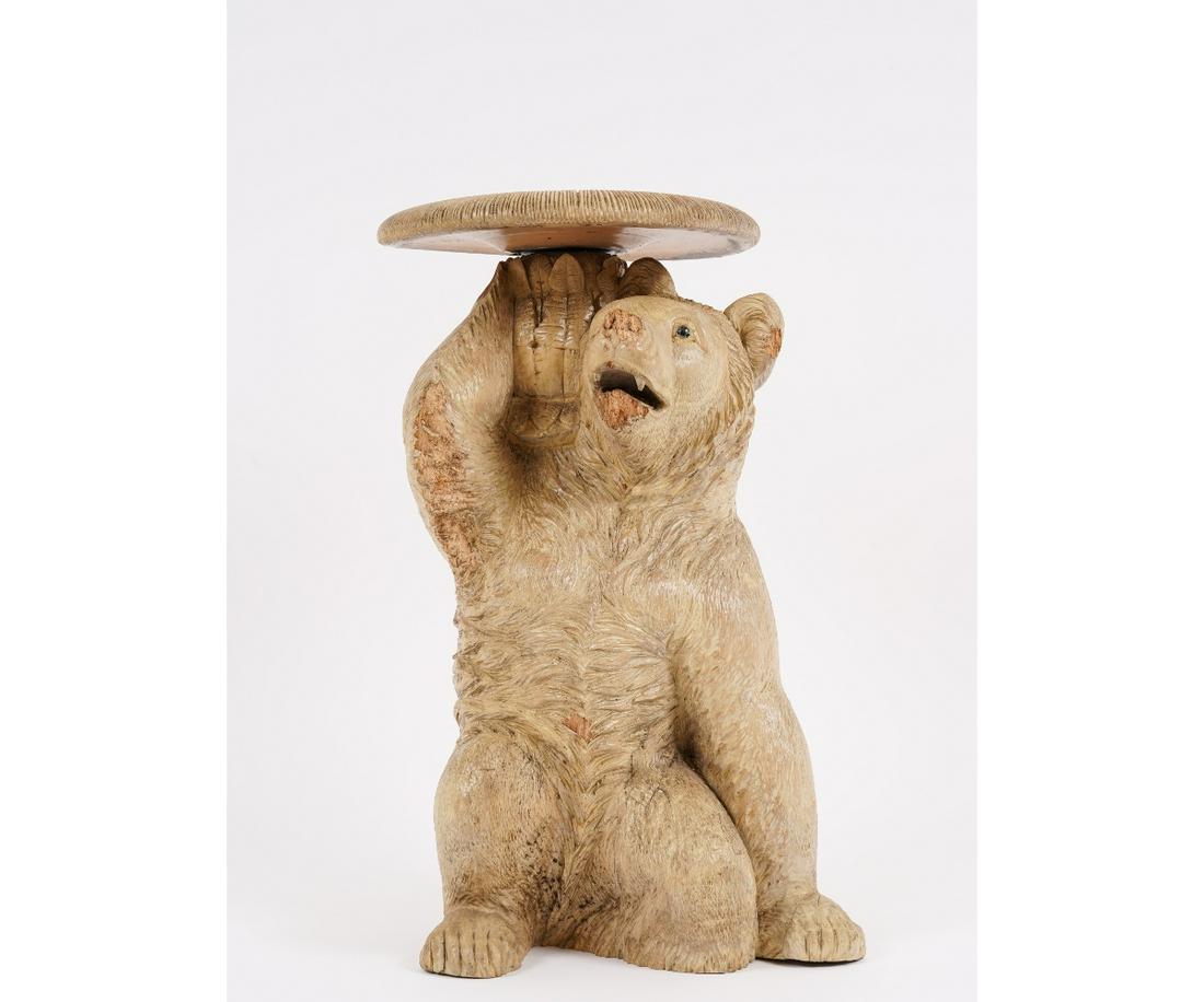 EARLY BLACK FOREST PIANO STOOL (1 of 9)