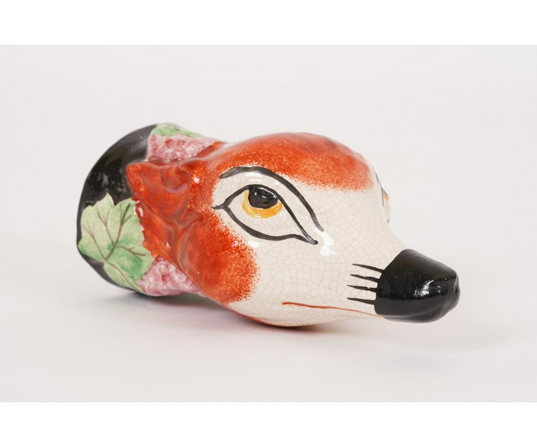STAFFORDSHIRE FOX HEAD (1 of 6)