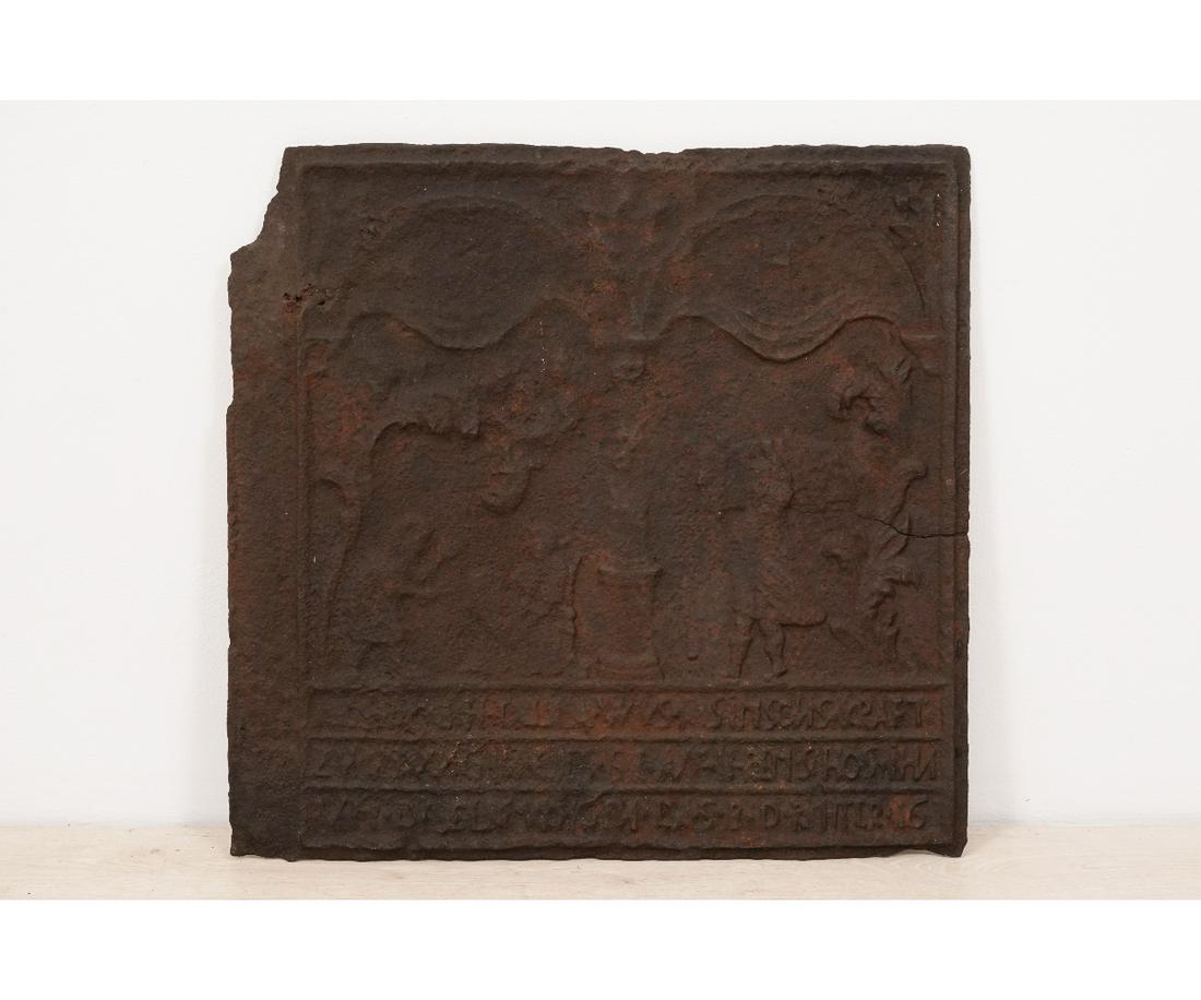 CAST IRON STOVE PLATE (1 of 6)