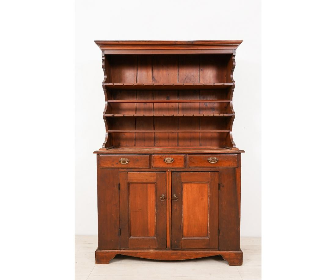 2-PIECE OPEN DUTCH CUPBOARD (1 of 5)