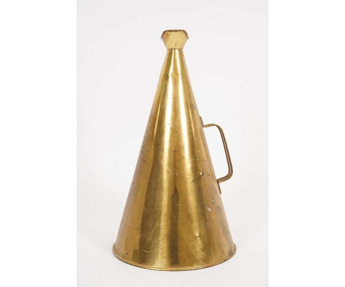 BRASS YACHTSMAN'S SPEAKING TRUMPET (1 of 6)