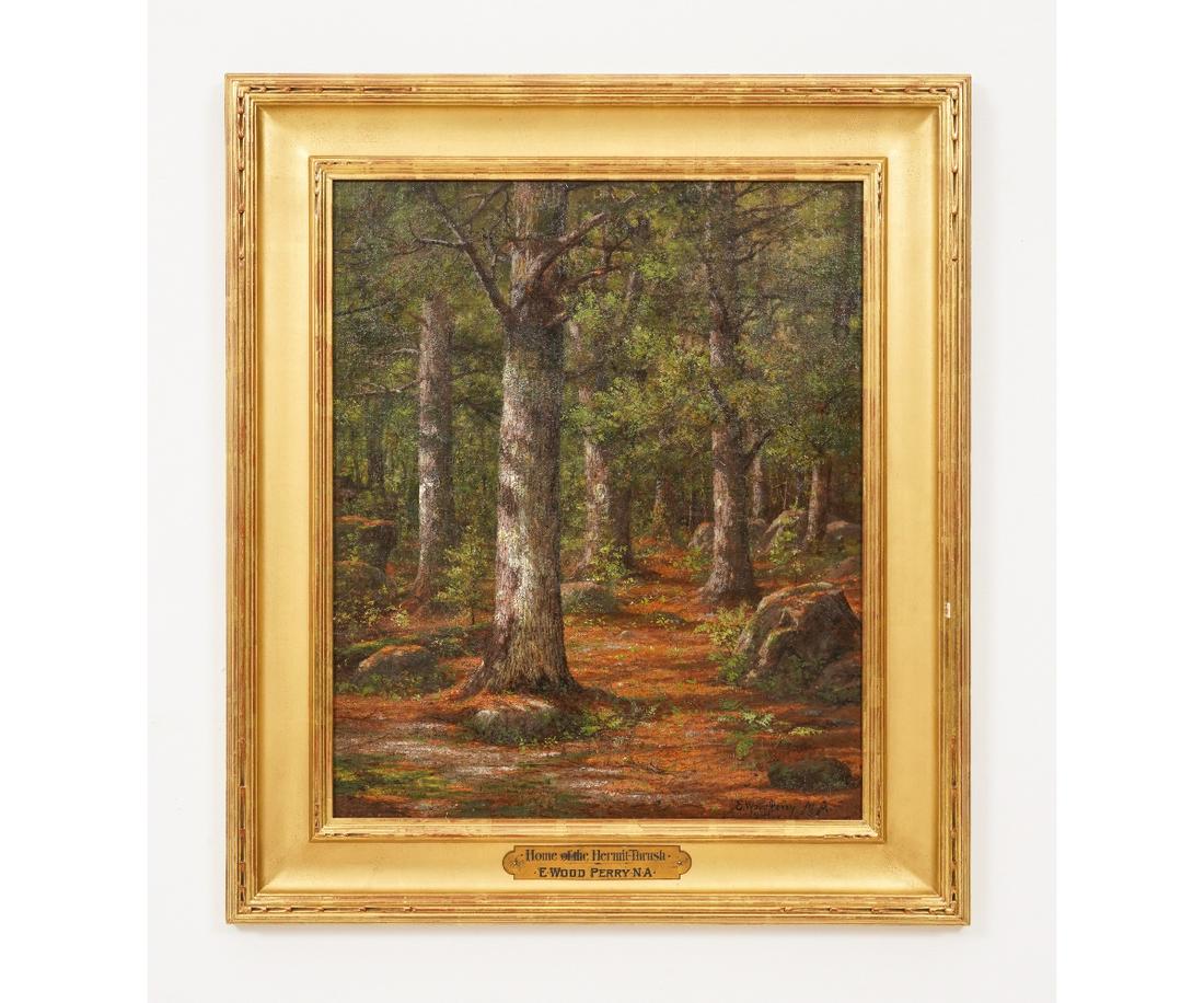 ENOCH WOOD PERRY, JR. OIL ON CANVAS (1 of 5)