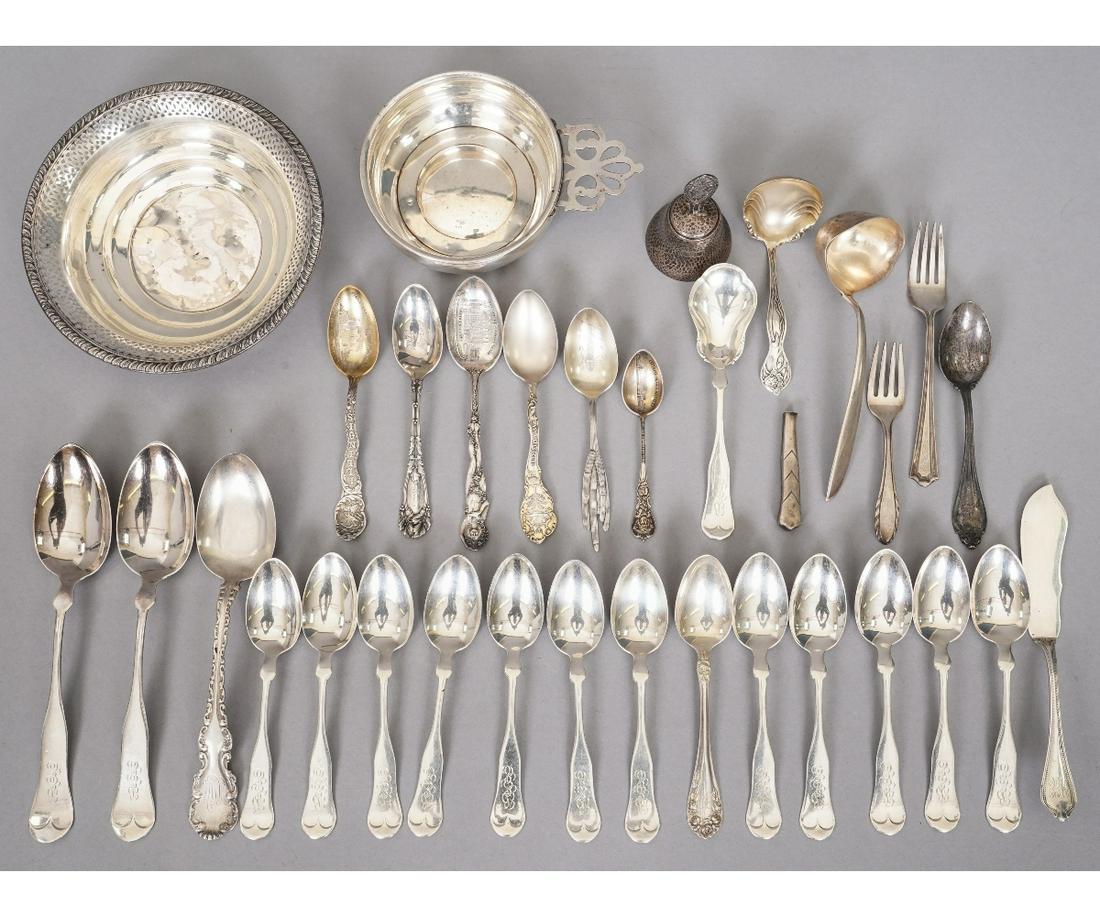 STERLING SILVER TABLEWARE (1 of 5)