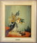 442: Oil on artist board still life painting titled "A