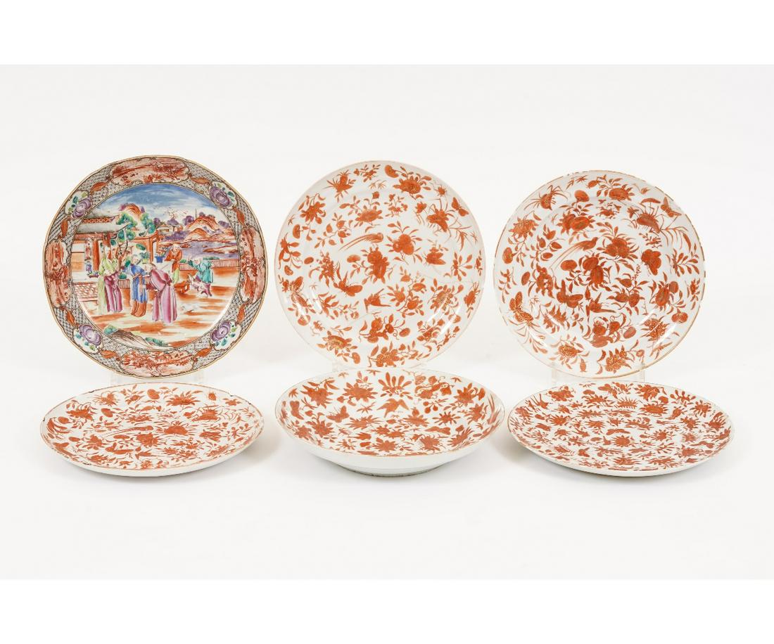 CHINESE PORCELAIN DEEP PLATES (1 of 14)