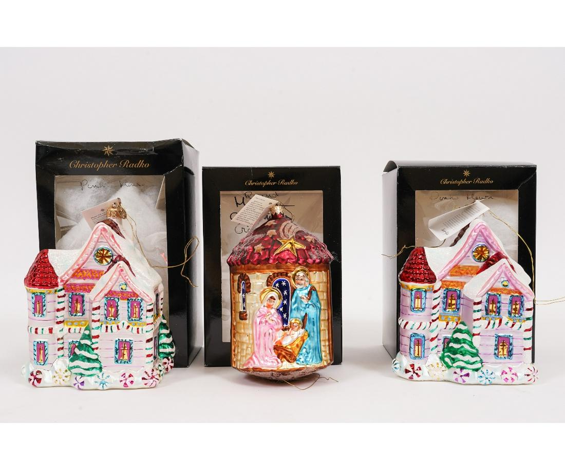 CHRISTOPHER RADKO ORNAMENTS (1 of 4)