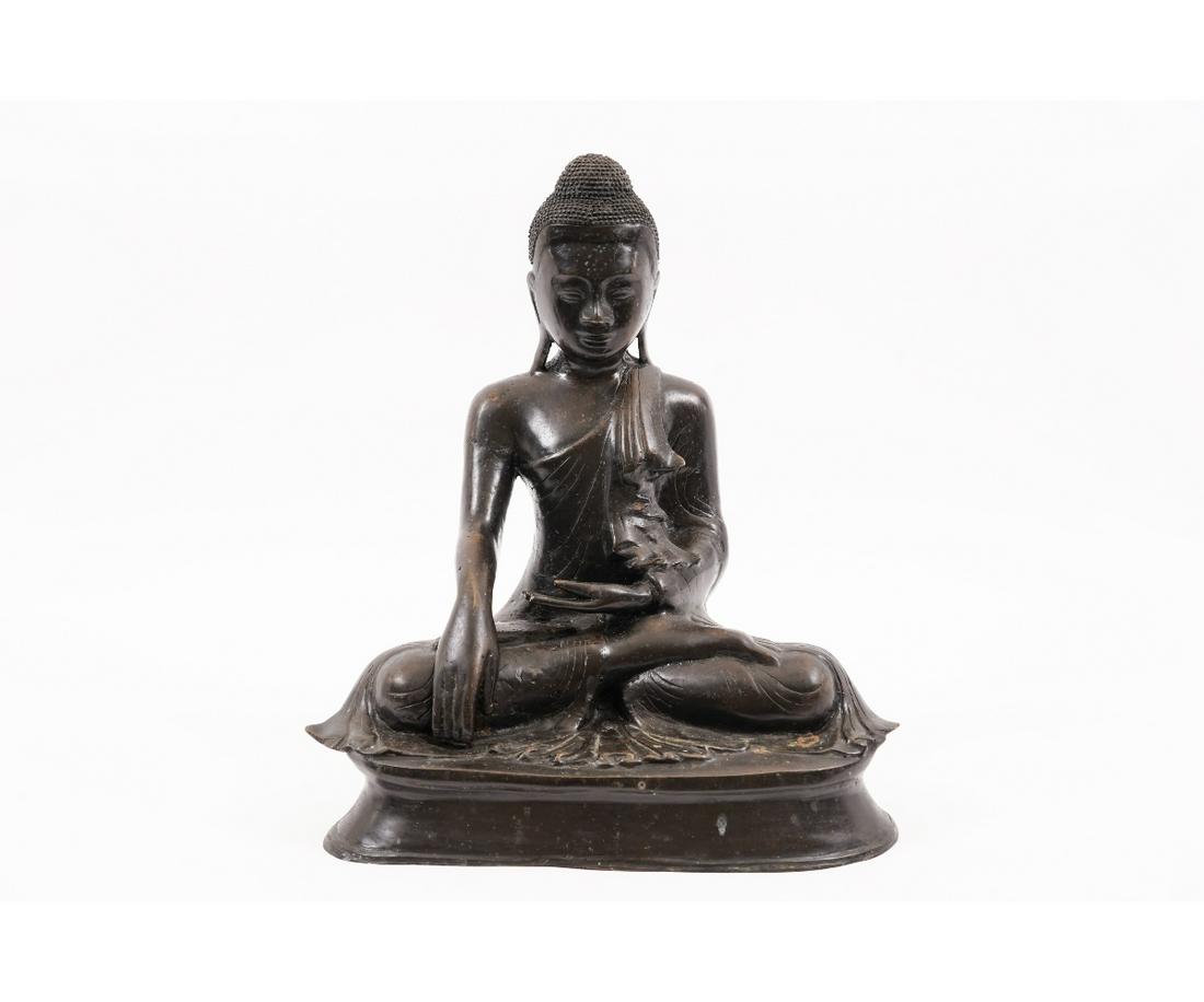 ASIAN BRONZE BUDDHA (1 of 6)