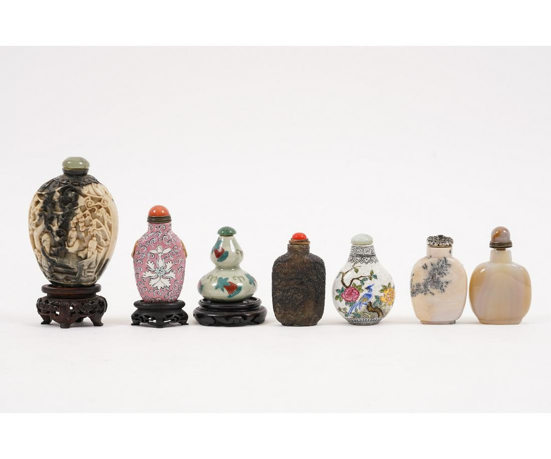 SEVEN CHINESE BOTTLES etc. (1 of 10)