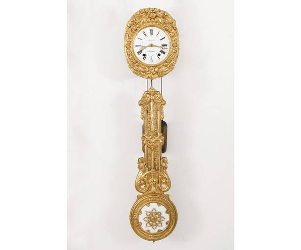 French Morbier Wall Clock