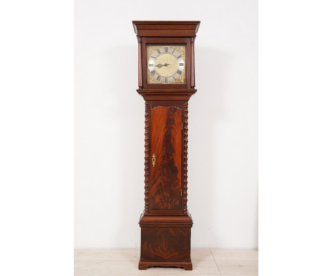 GEORGE III GRANDMOTHER CLOCK (1 of 10)