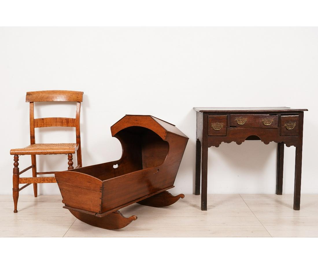 ENGLISH OAK DRESSING TABLE (1 of 7)