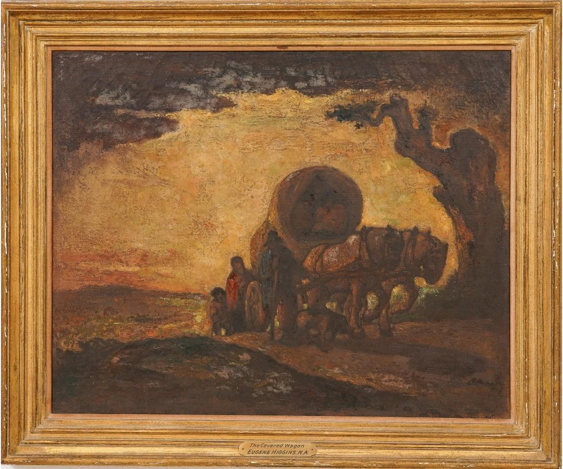 EUGENE HIGGINS OIL ON CANVAS (1 of 8)