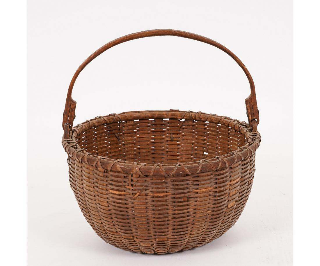 EARLY WOVEN BASKET (1 of 5)