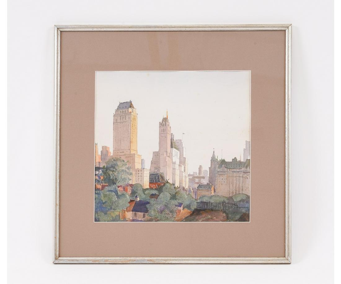 OTTO F. LANGMANN WATERCOLOR (1 of 4)