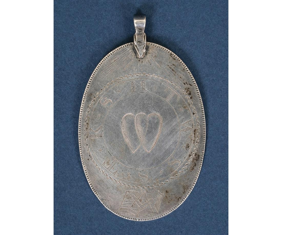 EARLY SILVER MEDALLION (1 of 4)