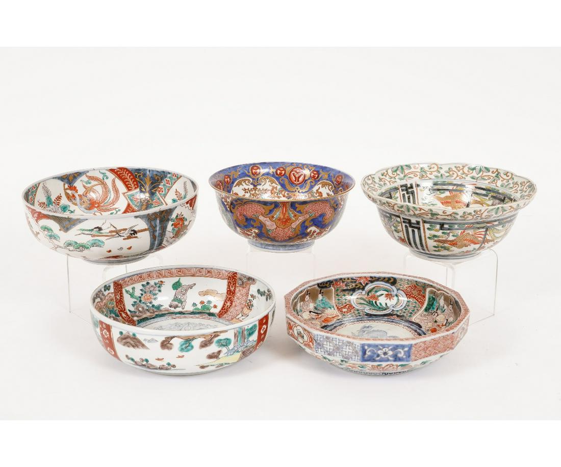 Japanese Porcelain Bowls Auction