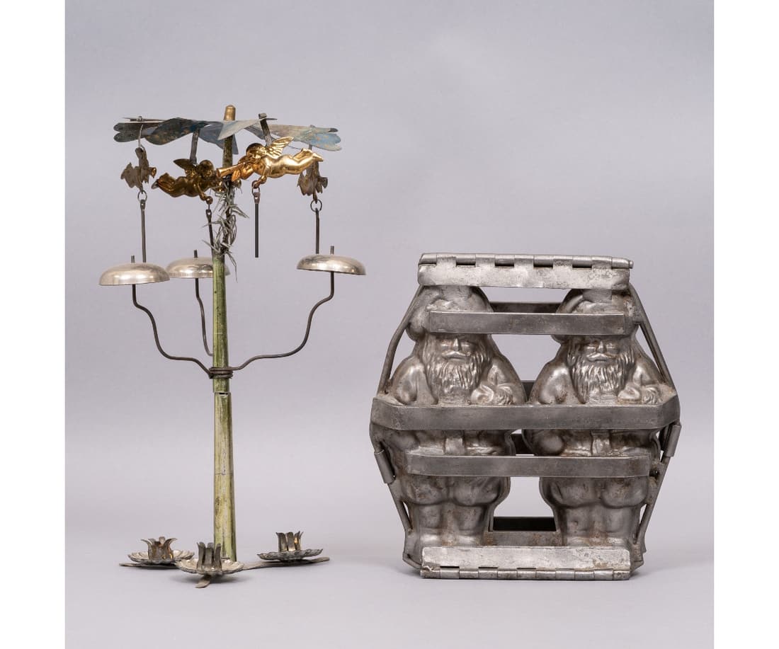 EARLY GERMAN CHRISTMAS PYRAMID (1 of 6)