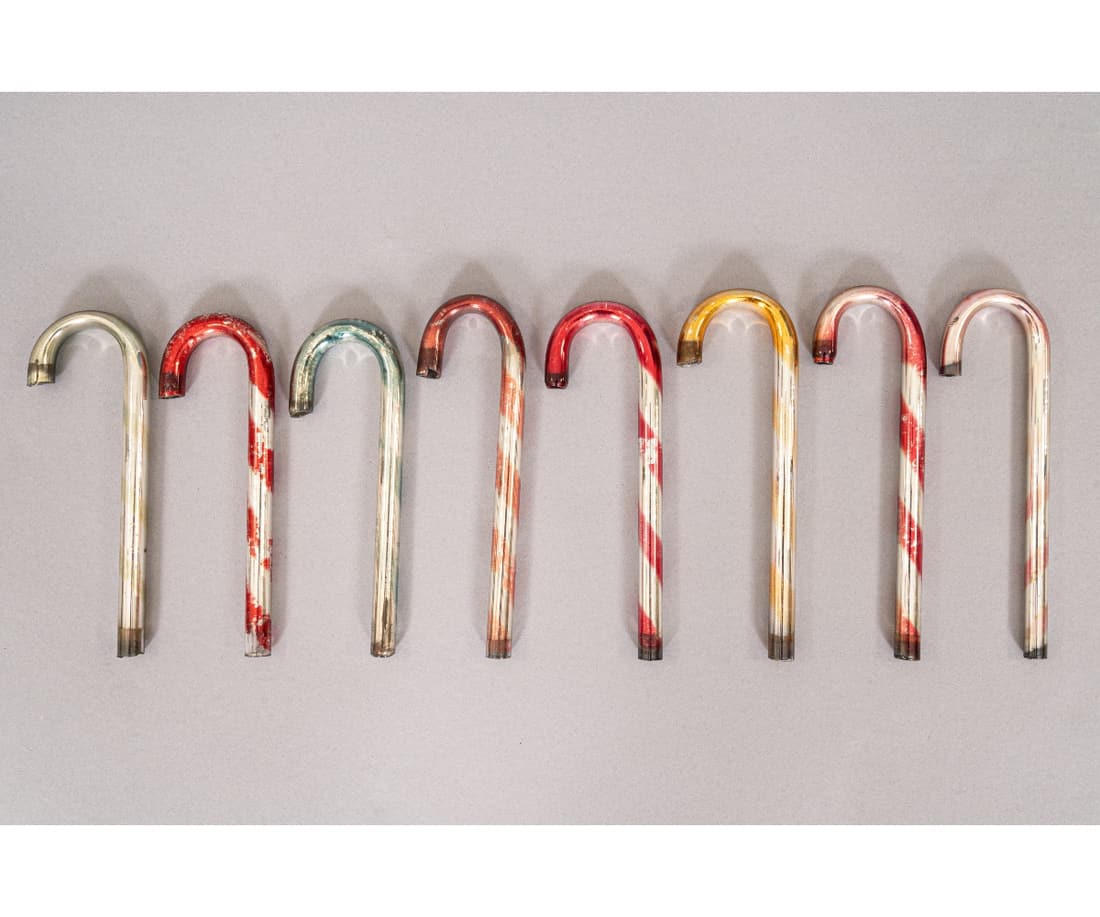 GLASS CANDY CANE ORNAMENTS (1 of 3)
