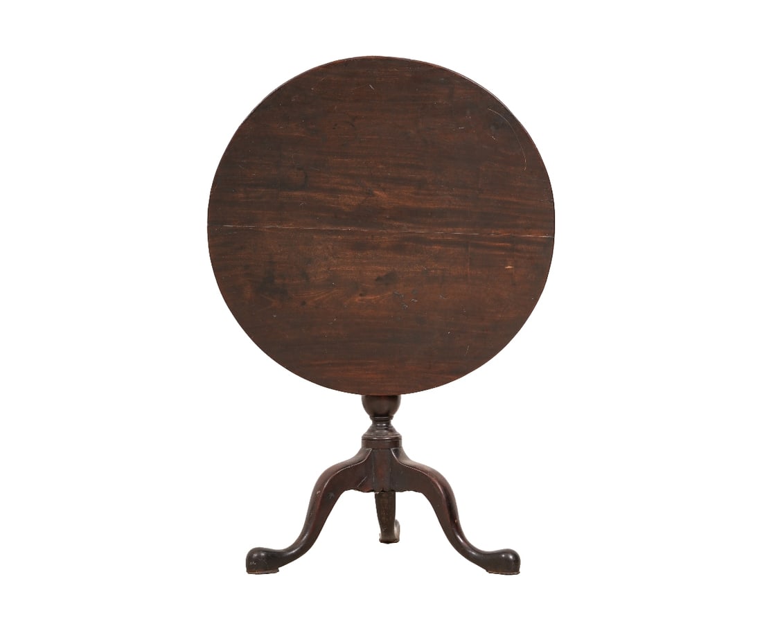 ENGLISH QUEEN ANNE TEA TABLE (1 of 7)