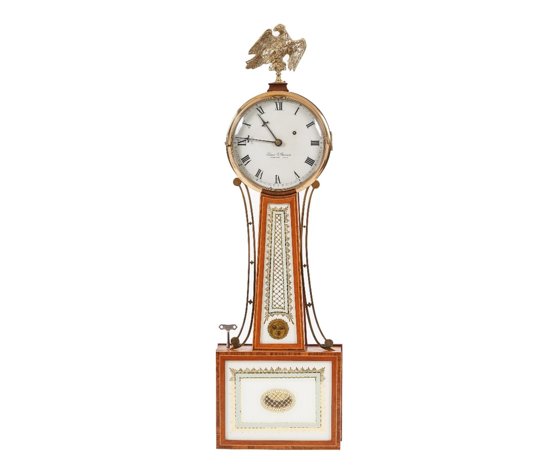 ELMER O STENNES BANJO CLOCK (1 of 12)