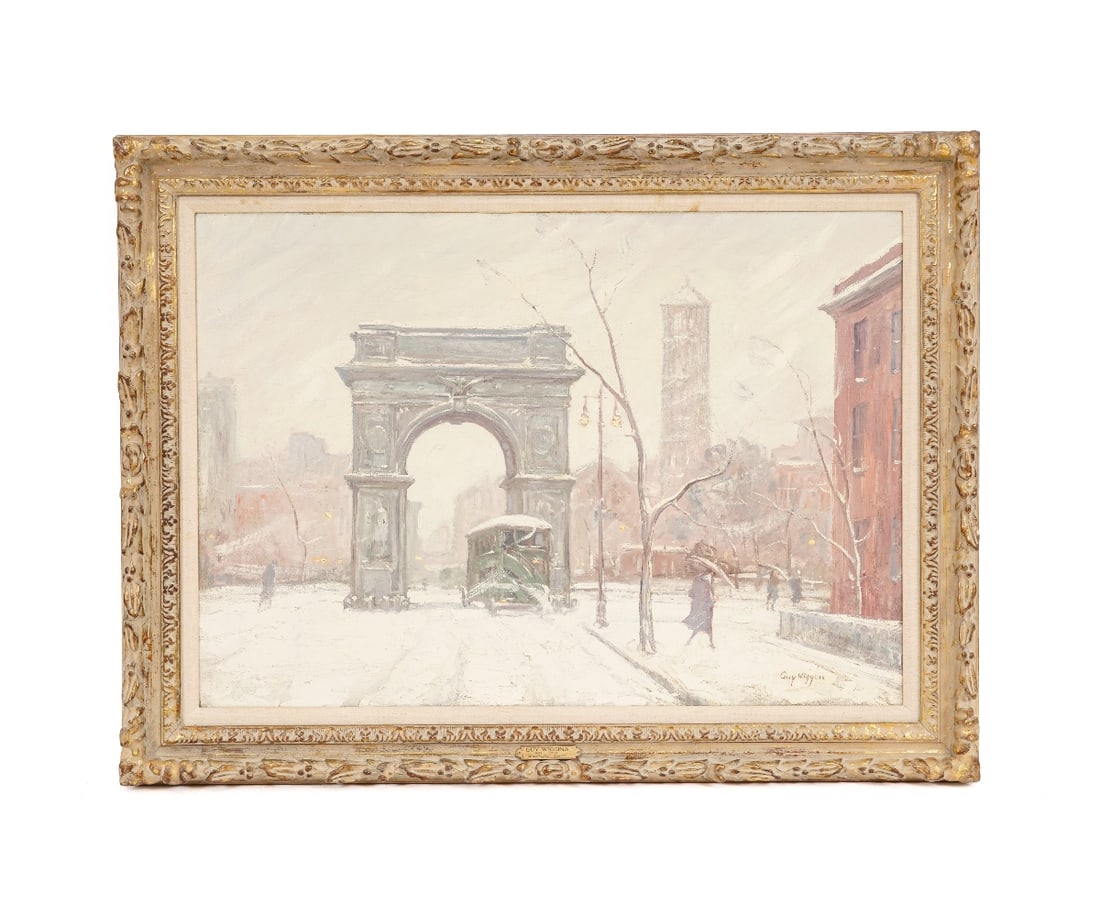GUY CARLETON WIGGINS OIL ON CANVAS (1 of 14)