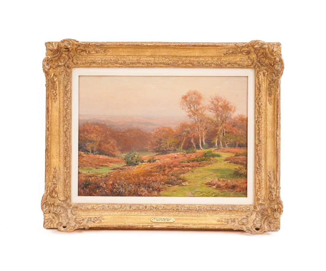 WILLARD LEROY METCALF OIL ON CANVAS (1 of 16)