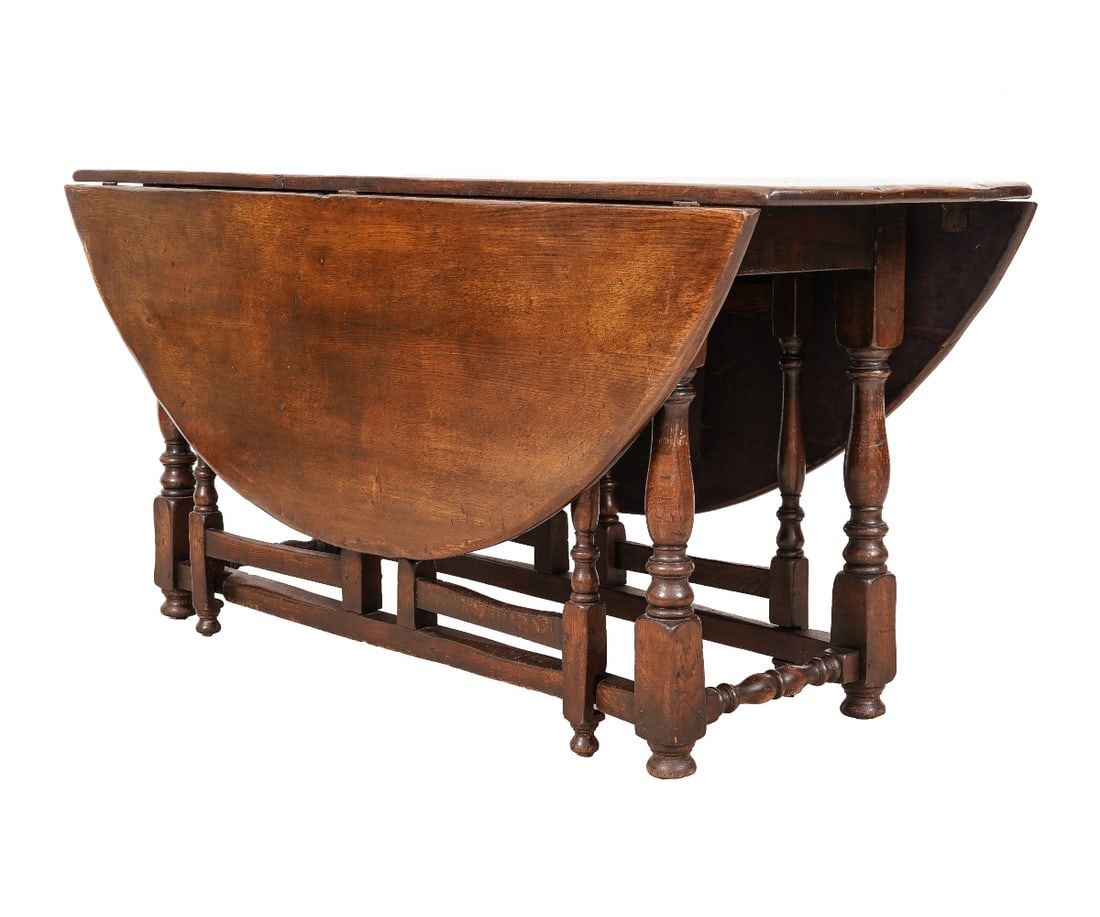 ENGLISH OAK GATE LEG TABLE (1 of 5)